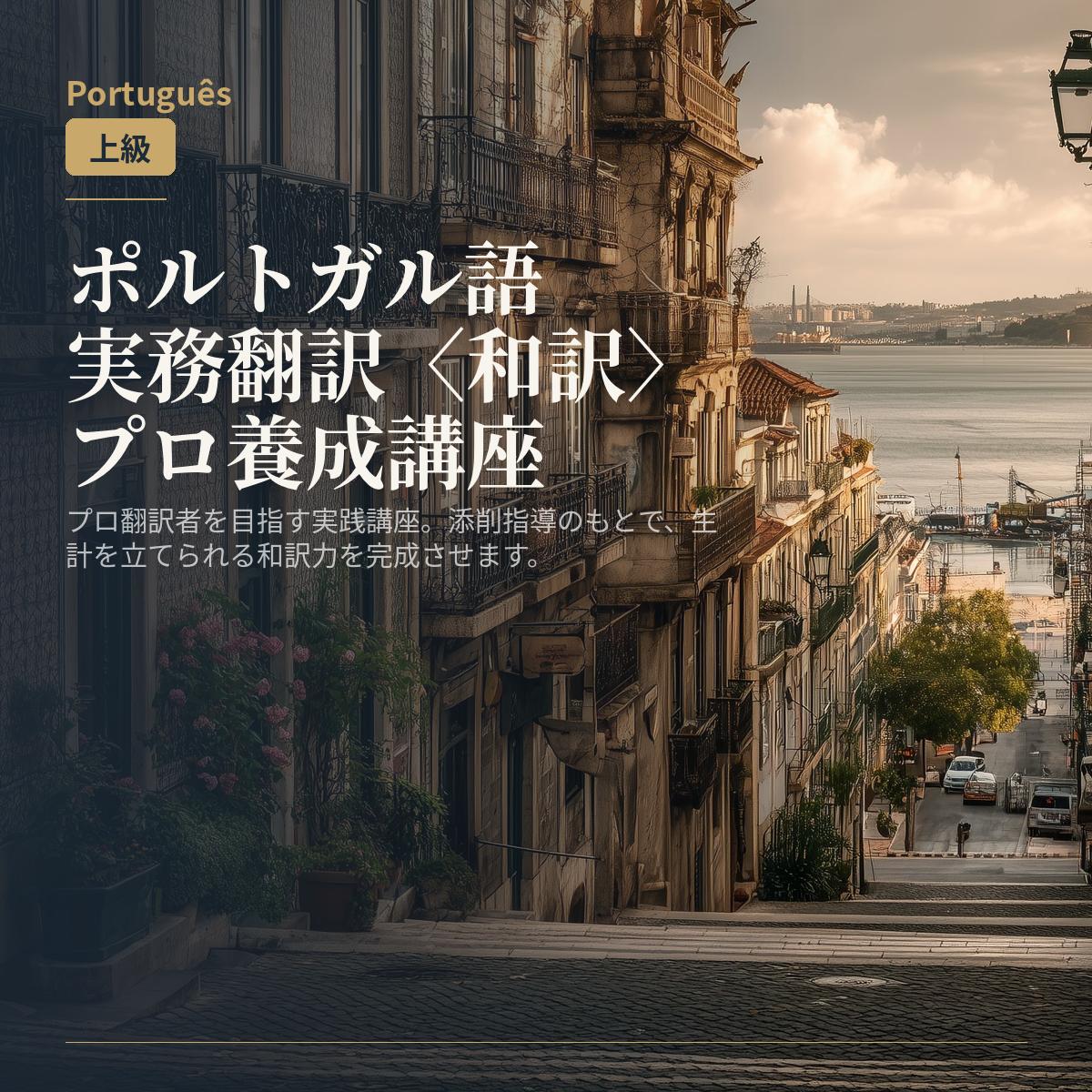 ポルトガル語実務翻訳〈和訳〉プロ養成講座