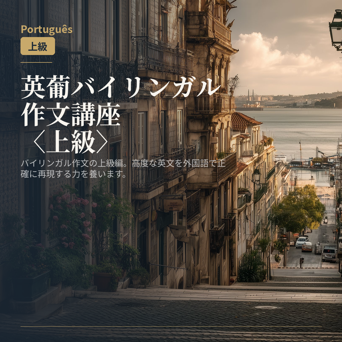 英葡バイリンガル作文講座〈上級〉