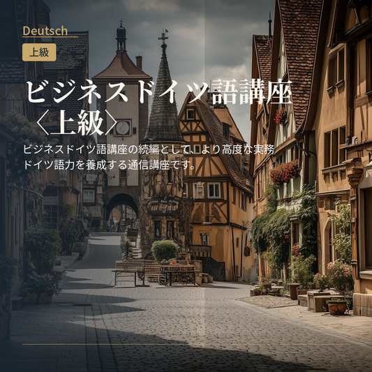 ビジネスドイツ語講座〈上級〉